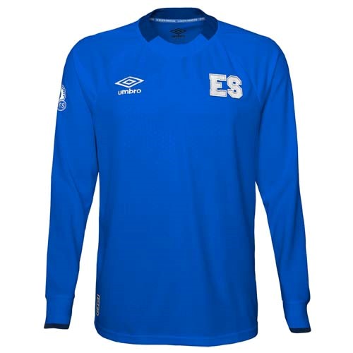 Tailandia Camiseta Salvador 1ª ML 2021 Azul